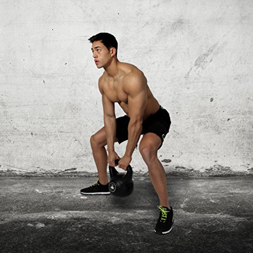 Kettlebell Kugelhantel Kunststoff von POWRX 4 kg – 20 kg - 7