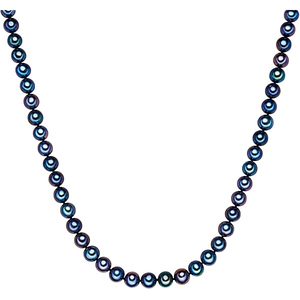 Collar Con Perlas De Agua Dulce - Plata De Ley 925