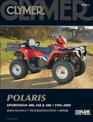 Polaris Sportsman 400,450 &amp; 500 96-08 Workshop Manual