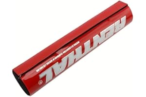 NOCYCLONIC Lenkerschutzpolster "Schaumstoff",Motorrad Lenker Crossbar Bar Pad Protector (rot)