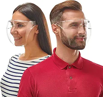 FREE N95 MASK | SISTER Polycarbonate Face Shield | Anti Fog | Face Protector | Daily essential Multipurpose Face Cover | Compatible with face masks and glasses | For Children and Adults | HD Vision |