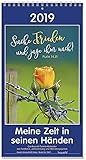 Image de Meine Zeit in seinen Händen 2019: Kalender mit Farbfotos, Monatssprüchen und Platz für Bedenkensw