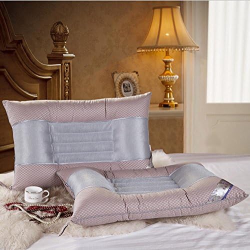 Lavender Cassia health magnetic therapy pillow buckwheat pillow neck pillow health bedroom living room living room (45 * 72CM)
