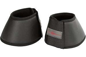 Covalliero, Protecto Boots XXXFull - Botas de Goma sintética para Caballo con absorción de Golpes, Doble Cierre Seguro, Paquete de 2 Unidades