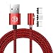 Produktbild Ugi® L Kabelaufladung Typ C Magnet USB C Micro USB Blitz L-Form 90 Grad rechtwinklig 3.3ft/6.6ft/10ft Kabel Schnelllade-Magnet für Phone XS Max Xr X,8,7,6 Plus Samsung Galaxy S5,S7,S8,S9 Lot