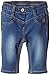s.Oliver Baby Girls mit Softbund Plain Jeans, Blue (dark Blue Denim Stretch 56z8), 6-12 months (Manufacturer size: 80/SLIM)