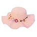 Produktbild Sonnenhut strandhut, Frauen Strand Strohhut Jazz Sonnenschutz Panama Trilby Fedora Hat Wreath Hut