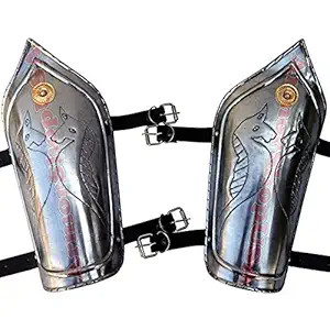 Medieval Iron Steel Arm Guards Metal Warrior Guard Vambraces Spartan Bracers