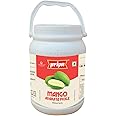 Priya Mango Avakaya Pickle without Garlic, 1Kg - Authentic Telugu Style Avakai Aam Achar| Traditional South Indian Taste| Homemade Andhra Pickles| Tangy & Spicy | With Mango Pieces and Mixed Spices