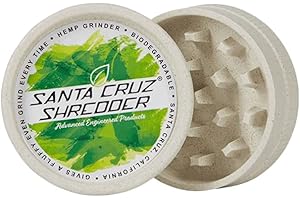 Santa Cruz Shredder Molinillo de cáñamo ecológico biodegradable, hoja ecológica