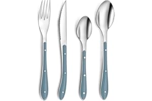 Bistro 1-2-3 - Ménagére 24 pièces Bleu denim