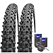 Produktbild Set: 2 x Schwalbe Smart Sam FALTREIFEN 29x2.25/57-622 + Schwalbe SCHLÄUCHE Autoventil
