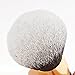 Fulltime(TM) 1pcs Big Size Powder Brush Cosmetic Beauty Blush Brush for Makeup Soft Facial Finishing Powder Makeup Brushes Wood Black Handle