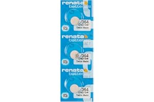 3pcs of Renata 364 SR621SW Swiss Watch Battery 1.55v