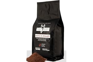 DEVIL'S ROAST | Kawa Mielona (500g) | Mieszanka Robusty | Wysokiej Jakości Robusta z Black Donkey