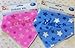 Personalised Baby Boy Blue Star Bandana Dribble Bib. Great baby gift