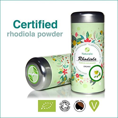 Rhodiola Naturalis - Organic &amp; Vegan Highest Quality Rhodiola Powder - 100g