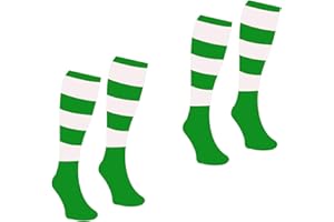 PROSTYLE SPORTS MEN'S 2 PAIRS PACK TRAINING CONTRAST HOOP CLUB FOOTBALL SOCKS RUGBY HOCKEY SOCCER MENS WOMENS KIDS