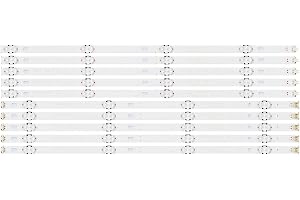 VMBVBHMDF LED-bakgrundsbelysning Strip Passar for LG 55" TV 17Y 55INCH_B-TYPE SSC_55UJ630V 55UJ6300 55UJ6300-UA 55UJ63_UHD_A 55UJ63_UHD_B