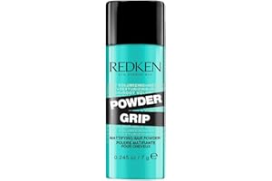 REDKEN - Poudre Densifiante Volumisante - Volume & Texture Instantanés - Formule Légère - Testée Dermatologiquement - Fini Mat - Tous Types De Cheveux - Powder Grip - 7 g
