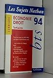 Economie, droit, tertiaires, bts 94, corriges