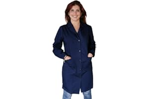 PETER'S ABITI DA LAVORO Camici da Lavoro Donna,Manica Lunga,Imprese di Pulizia,Operaia,Domestica,Cameriera ai Piani Colf