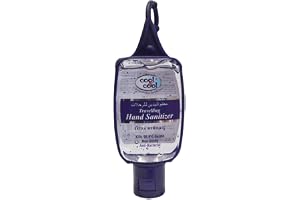Cool & Cool Travelling Gel Hand Sanitizer with Jacket, Fresh Scent, 60 Ml, Bottle