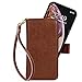 Produktbild COCASES Kompatibel mit iPhone XS Max Hülle, Multi-Funktion Schutzhülle, 2in1 Herausnehmbare Geldbörse Style Leder Tasche RFID Schutz mit Magnetverschluss (6.5", Braun)