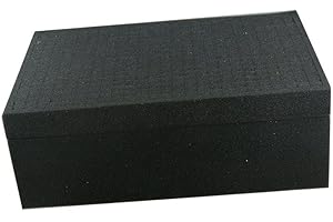 ROC Cases Cubed Pick and Pluck Foam Block Insert L420xW280xD150mm, Ideal for EN-AC-FY-A030 Flight Travel Case, Camera, Tools, Electronics