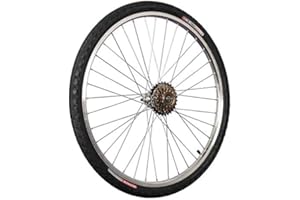TAYLOR-WHEELS 26 Pulgadas Rueda Trasera Bici piñón 6 neumático