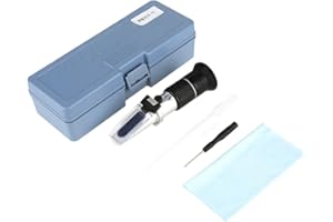 Refraktometr miodowy Brix Brix: 58-90% woda: 10-33%, Baume Be 20 °: zakres skali 38-43 tester cukru miodowego z kompensacją temperatury dla browarów piwnych i pszczelarzy