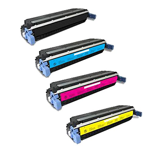 Set of 4 C9730A C9731A C9730A C9732A Compatible Toner Cartridge For HP Printer Laserjet 5500 5500dn 5500dtn 5500hdn 5500n 5550 5550n 5550dn 5550dtn 5550hdn