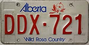 ALBERTA Nummernschild KANADA Kennzeichen # Auto - Schild aus