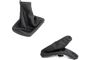 PROMO LINK Astra G Schaltmanschette Schaltsack Handbremssack Handbremse Eko Leder Manschette