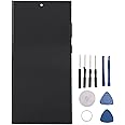 OLED Screen for Samsung Galaxy S23 Ultra, LCD Digitizer Replacement for Samsung S23 Ultra EU Version, Display Screen for Samsung Touch Screen Repair Kits, with Black Frame
