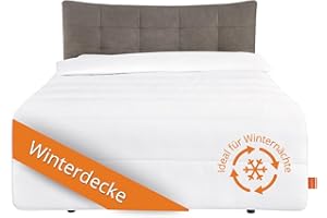 ‎SLEEPLING sleepling Energiespardecke, Winter Bettdecke 135x200, Winterdecke extra warm mit 1.685 gr. Füllgewicht, Winterbettdecke,100% Mikrofaser, Ökotex, 60 Grad waschbar