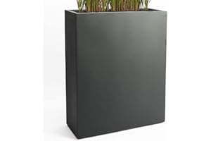 ‎PFLANZWERK Pflanzwerk® Pflanzkübel Divider Anthrazit 92x80x30cm *Frostbeständiger Blumenkübel* *UV-Schutz* *Qualitätsware*