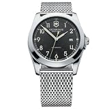 Victorinox Swiss Army Herren-Armbanduhr XL Infantry Mechanical Analog Automatik Edelstahl 241587