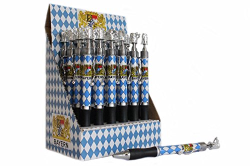 24 x Kugelschreiber "Bayern Raute" im Verkaufsdisplay (K260572)