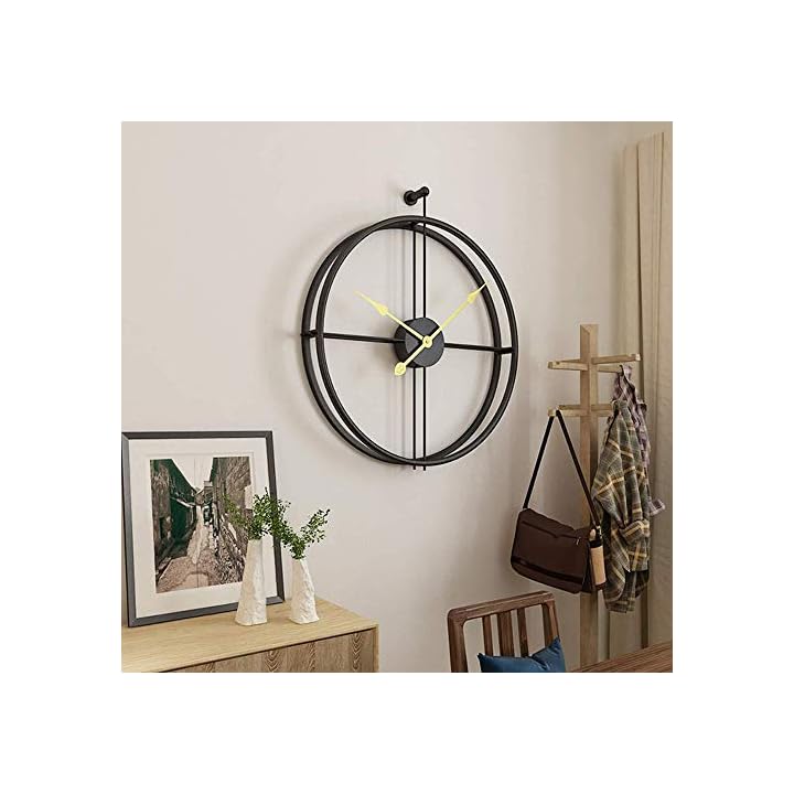 Libina Schmiedeeiserne Dekorative Wanduhr/Moderne Minimalistische Home