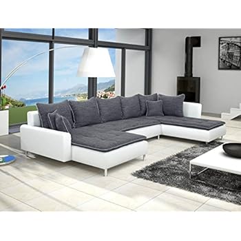 Tendencio Canapé Dangle Panoramique En U Dante Gris Foncé