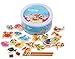 Produktbild ycbingo Angeln Toy, Holz Magnet Angeln Spielzeug Bildungs-Spielzeug für beste Geschenk für Kinder Jungen Mädchen