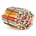 SODIAL(R) 50PCS Fruit Nail Art Fimo Canes Rods Sticks Stickers Tips 3D Decoration