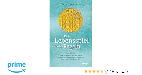Das Lebensspiel Und Seine Regeln Amazonde Florence Scovel - 