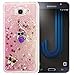Produktbild Nnopbeclik Silikon Hülle Transparent Für Samsung Galaxy J7 2016 / J710, Durchsichtig Ultra Slim TPU 3D Fließende Flüssigkeit Shiny Weich Schutzhülle Tasche Bunt Muster mit Diamant Applikationen [DIY Modisch Niedlich Aufkleber] Glänzend Glitzer Strass Kristall Stoßdämpfend Clear Case Schutz Handytasche Crystal Etui Schale Bumper Pour Samsung Galaxy J7 2016 / J710 [9#]