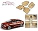 Auto Pearl - Beige 3D Car Foot Mats Set Of 5 Pcs. For - Honda City 2017 RS.1599.00