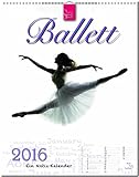 BALLETT - Original Stürtz-Kalender 2016 - Hochformat-Kalender 36 x 45 cm mit Platz für Notizen (Notiz-Kalender) by
