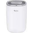Meaco MeacoDry ABC Dehumidifier (Silver) 10L - Ultra Quiet Dehumidifier - Energy Efficient Electric Compressor Dehumidifier for home - Removes Condensation & Damp, prevents Mould