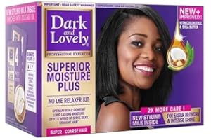 GENÉRICO Kit de alisado Dark and Lovely Superior Moisture Plus Super