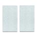 Produktbild Zeller 26252 Herdabdeck-/Schneideplatten Granit, 2-er Set, Glas, hellgrau